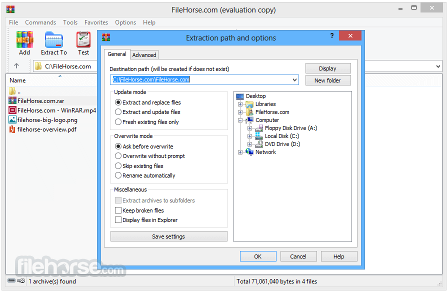 WinRAR 7.00b1 с ключом for windows instal